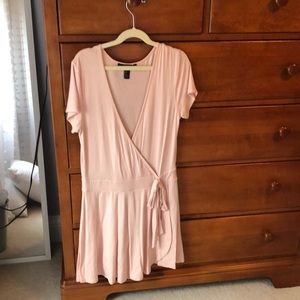 Never worn light pink romper/dress